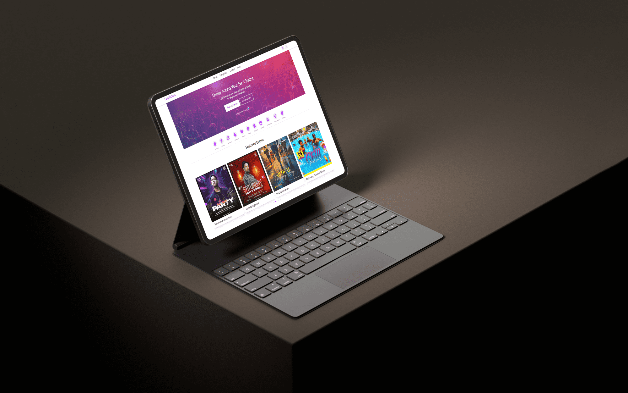Easy Tickets Presentation Image